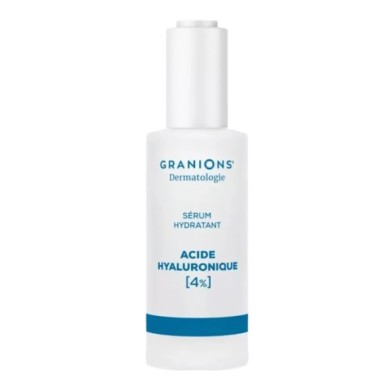 Granions Dermatologie Sérum Hydratant à l'acide hyaluronique Flacon pompe de 30 ml
