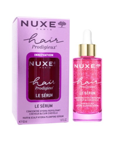 NUXE HAIR PRODIGIEUX Concentré Hydra-Repulpant Cheveux & Cuir Chevelu Flacon de 50 ml
