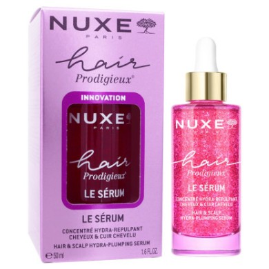 NUXE HAIR PRODIGIEUX Concentré Hydra-Repulpant Cheveux & Cuir Chevelu Flacon de 50 ml