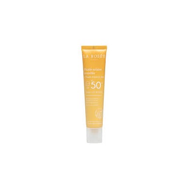 La Rosée Fluide Solaire Invisible à l'Huile d'Abricot Bio SPF50+ Tube de  40ml