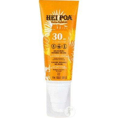 Hei Poa Gel-En-Huile Invisible Solaire SPF 30 Tube de 100ml