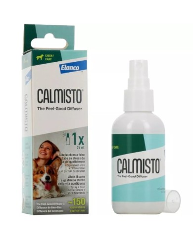ELANCO CALMISTO ANTI STRESS POUR CHIEN PARFUM LAVANDE Spray de75ML