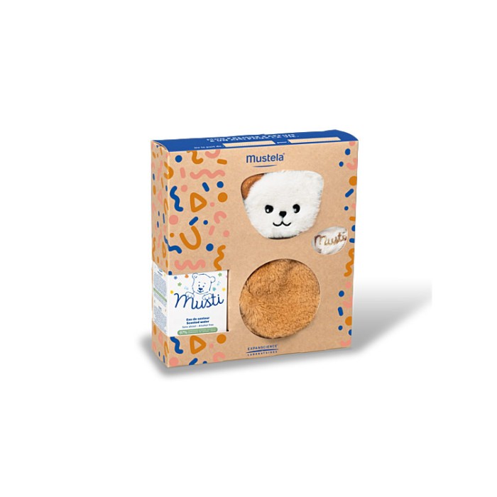 Mustela Coffret Musti parfum + doudou marron