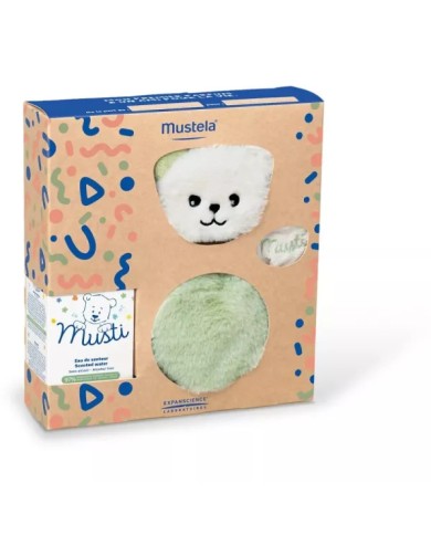 Mustela Coffret Musti parfum + doudou vert