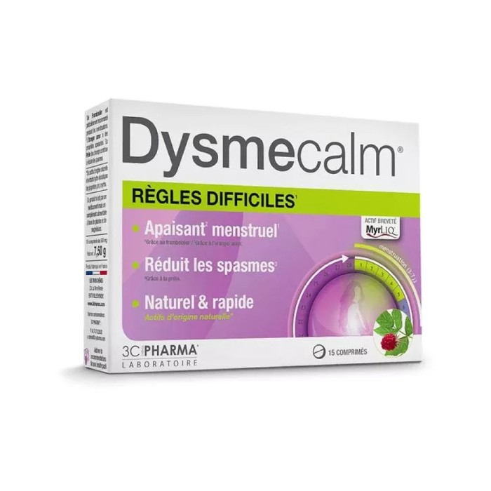 DysmeCalm règles difficiles Boite de 15 Comprimés