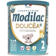 MODILAC Doucéa LF+ lait 2ème âge de 6 à 12 mois Boite de 800 grames