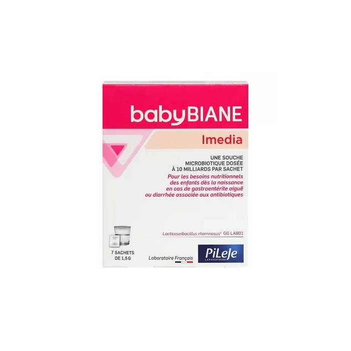 pileje Babybiane Imedia Boite de 7 sachets