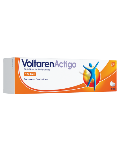 VOLTARENACTIGO 1% Gel Tube de 60 grammes