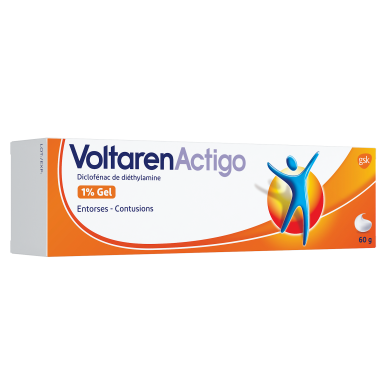 VOLTARENACTIGO 1% Gel Tube de 60 grammes