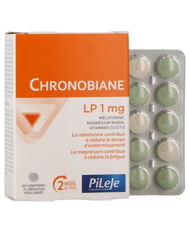 Pileje Chronobiane LP 1mg Boite de 60 comprimés à libération prolongée