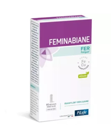 Pileje Feminabiane Fer Boite de 60 gélules