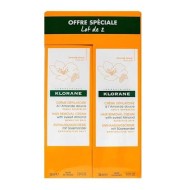KLORANE Crème dépilatoire peaux sensibles 2 Tubes de 150 ml