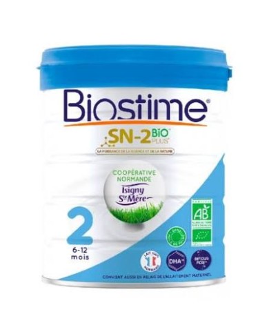 Biostime SN-2 Bio plus 2ème âge Boite de 800 grammes