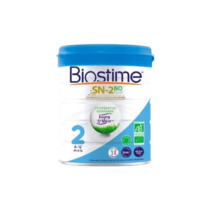 Biostime SN-2 Bio plus 2ème âge Boite de 800 grammes