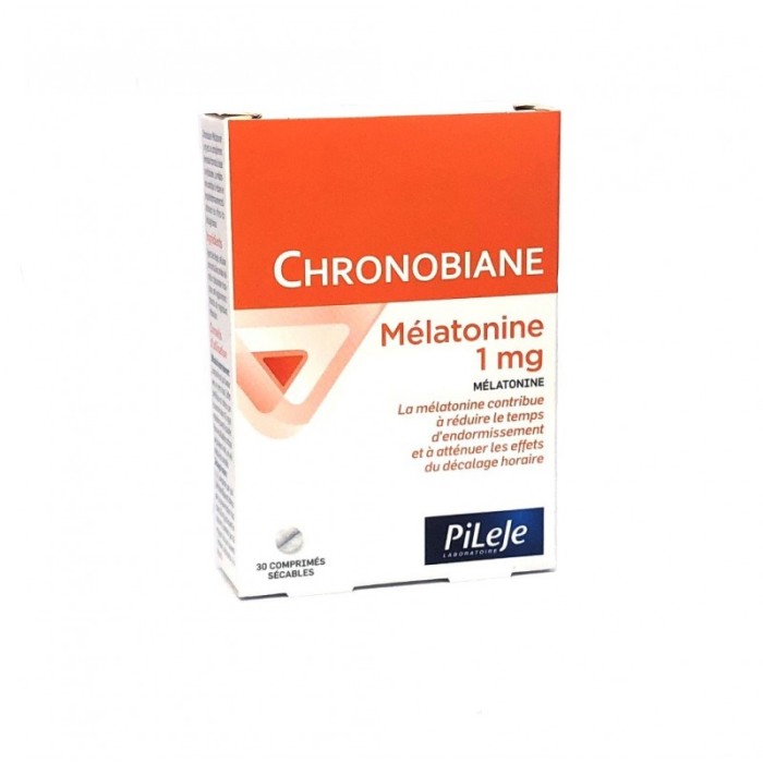 PILEJE Chronobiane Mélatonine 1mg Pilege Boite de 30 Comprimés