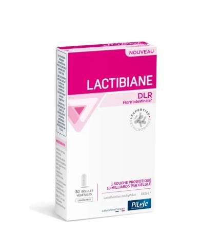 Pileje LACTIBIANE DLR Flore Intestinale Boite de 30 Gélules