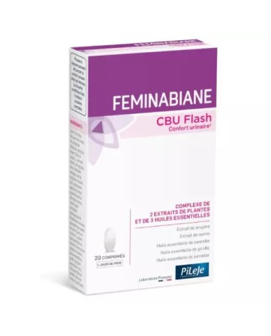 Pileje Feminabiane cbu flash Boite de 20 comprimés
