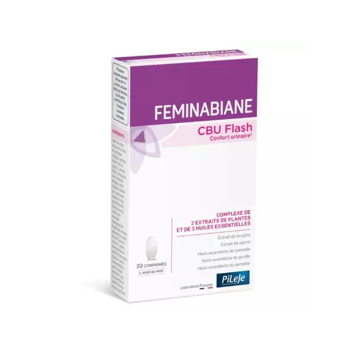 Pileje Feminabiane cbu flash Boite de 20 comprimés