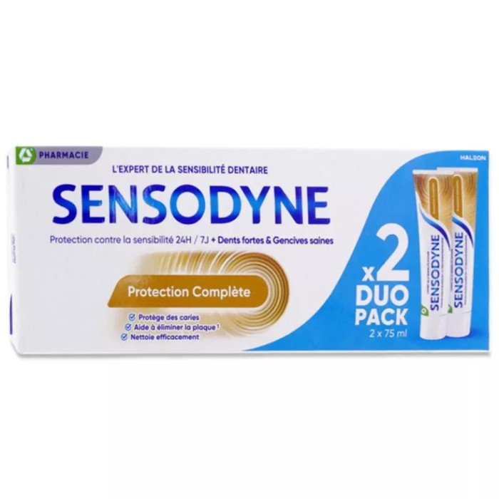 SENSODYNE Protection Complète Duo Pack Lot de 2x 75ml