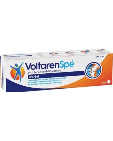 VoltarenSpé 2% Gel Tube 50 grammes