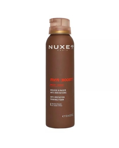 Nuxe Men Boost Mousse à Raser Anti-Irritations Spray de 150 ml