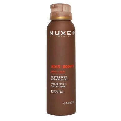 Nuxe Men Boost Mousse à Raser Anti-Irritations Spray de 150 ml