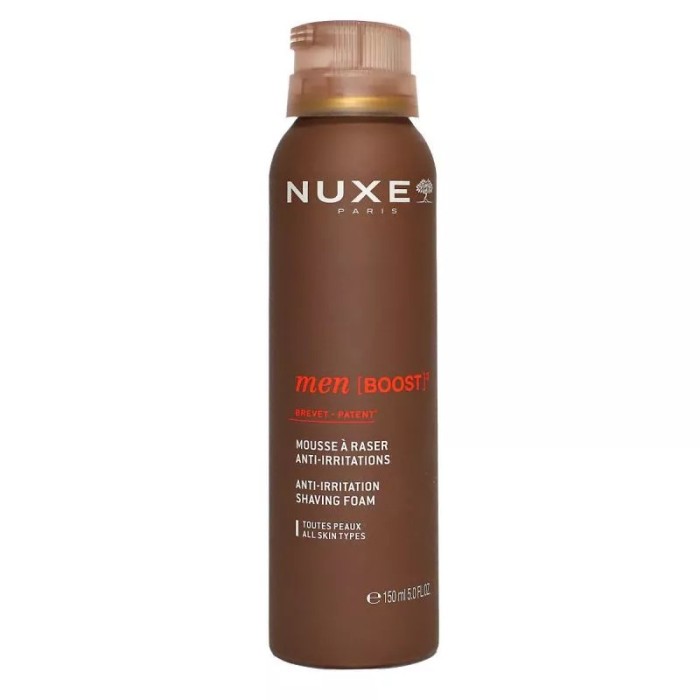 Nuxe Men Boost Mousse à Raser Anti-Irritations Spray de 150 ml