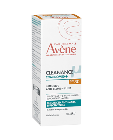 AVENE Cleanance  Comedomed+ Fluide Intensif Anti-Imperfections SPF30 Flacon de 30 ml
