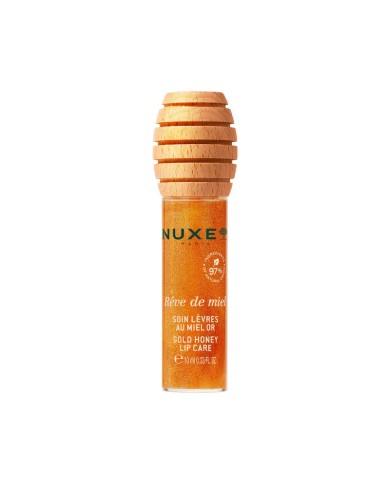 NUXE REVE DE MIEL Soin lèvres au miel or Tube de 10 ml