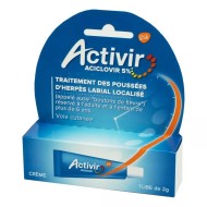 ACTIVIR 5% Crème  tube de 2g