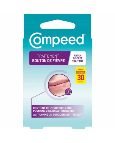 COMPEED Patch bouton fièvre Boite de 30