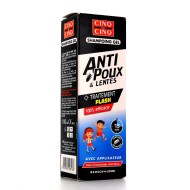 CINQ SUR CINQ Shampoing gel anti poux et lentes Flacon de 100 ml