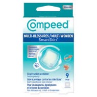 COMPEED SMARTSKIN Pansement Multi-blessures Large Boite de 9