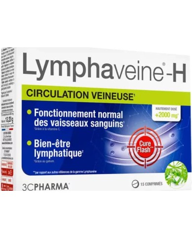 Lymphaveine H Boite de 15 comprimés