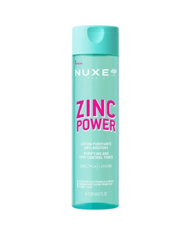 NUXE ZINC POWER Lotion Purifiante Anti-Boutons Flacon de 200 ml