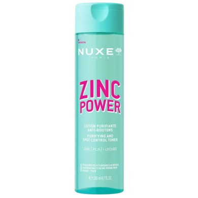 NUXE ZINC POWER Lotion Purifiante Anti-Boutons Flacon de 200 ml