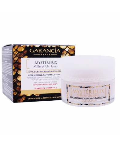 GARANCIA Mystérieux mille et un jour Emulsion légère anti-âge global Pot de 30 ml