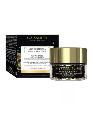GARANCIA Mystérieux Mille et Une nuits Crème de nuit anti âge global Pot de 30 ml