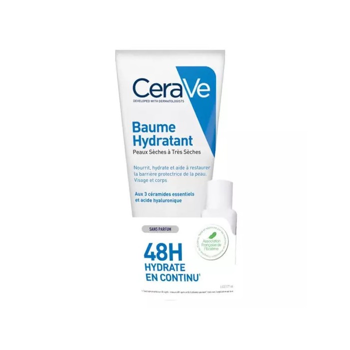 CERAVE Baume hydratant peaux sèches à très sèches Tube de 177 ml