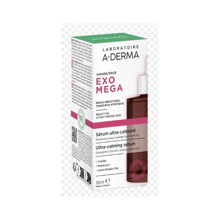 ADERMA EXOMEGA  Sérum ultra-calmant Flacon de 30 ml