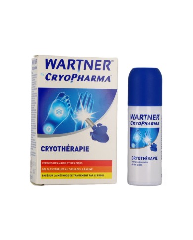 WARTNER BY CRYOPHARMA Cryothérapie Kit verrue Main Pied Flacon de 50 mlL