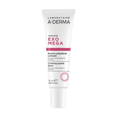 ADERMA EXOMEGA  Baume palpébral calmant Tube de 15 ml