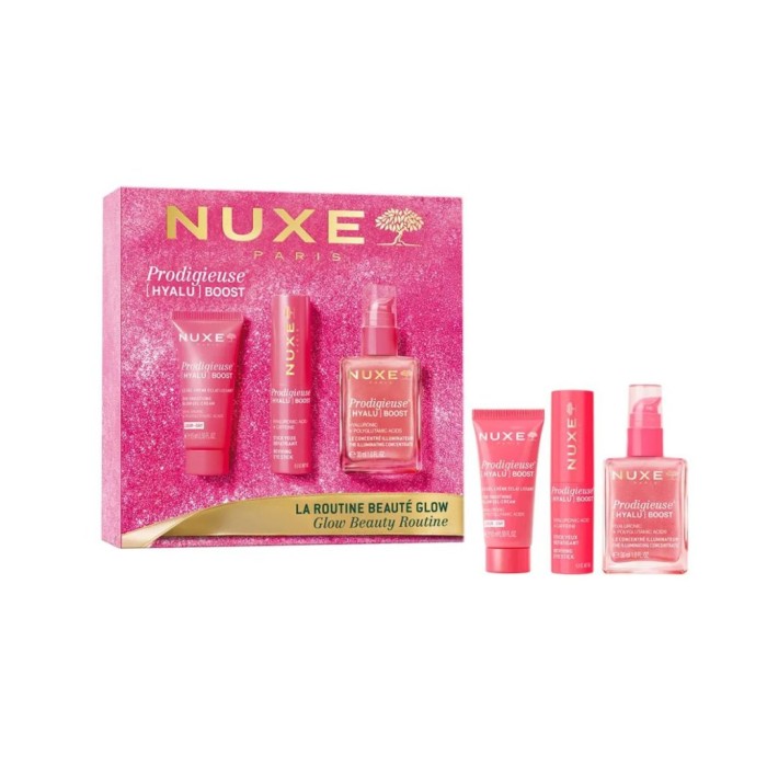 NUXE Coffret Noël Prodigieuse [HYALU] BOOST La Routine Beauté Glow