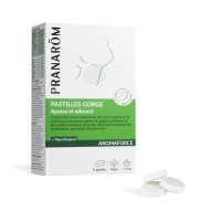 PRANAROM Aromaforce Pastilles gorge au Thym thujanol Boite de 21 pastilles