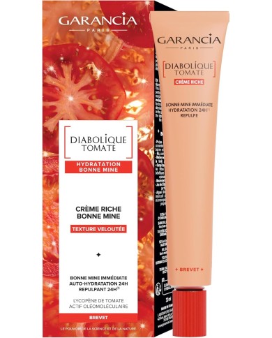 GARANCIA Diabolique tomatre Crème riche bonne mine Tube de 30 ml
