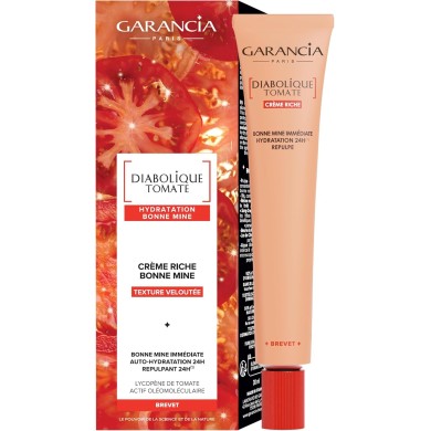 GARANCIA Diabolique tomatre Crème riche bonne mine Tube de 30 ml