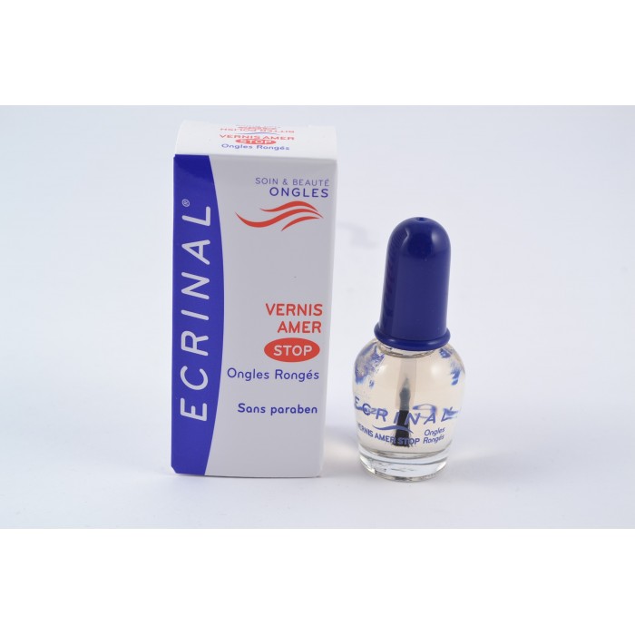 ECRINAL ONGLES Vernis amer ongles rongés Flacon de 10ml