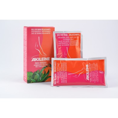 AKILEINE SOINS ROUGES Sels de bain délassants 2/150g
