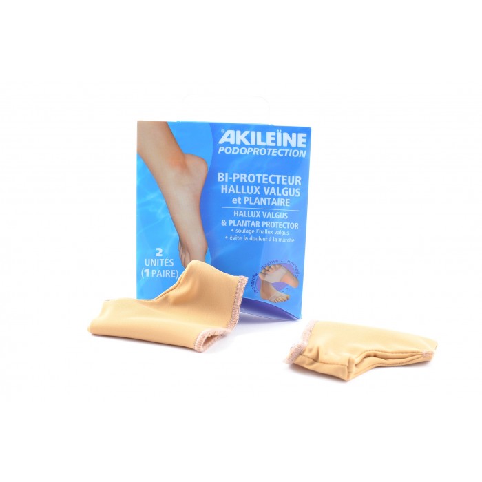 AKILEINE Protecteur Hallux valgus/plantaire TS B/2