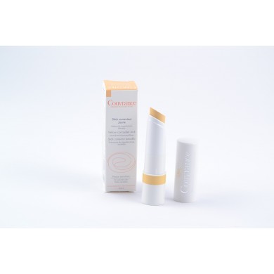 AVENE COUVRANCE Stick correcteur atténue les imperfections bleutées couleur jaune AVENE COUVRANCE Stick correcteur atténue les imperfections bleutées couleur jaune